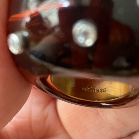 Miriam Salat cocktail ring size 5.5 - Picture 9 of 11